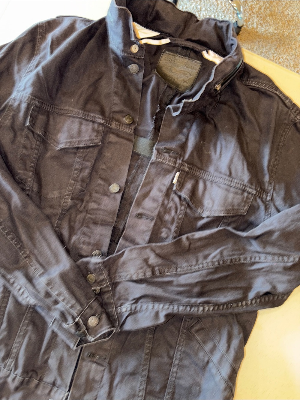 Vintage Levi Strauss & Co. Black Country Clothing Jacket – Men’s XL